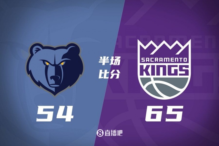 半場戰報：拉文16分 蒙克15分 貝恩14+4 國王65-54領先灰熊11分